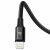 Baseus Rapid Series USB 3in1 cable Micro USB + Lightning + USB-C 20W 1.5m (CAMLT-SC01) #black 43799484