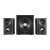 Edifier S360DB 2.1 channel speaker system with wooden finish, front view