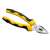 Deli Tools EDL2007 combination pliers, 7 inch, yellow and black