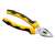 Deli Tools EDL2007 combination pliers, 7 inch, yellow and black