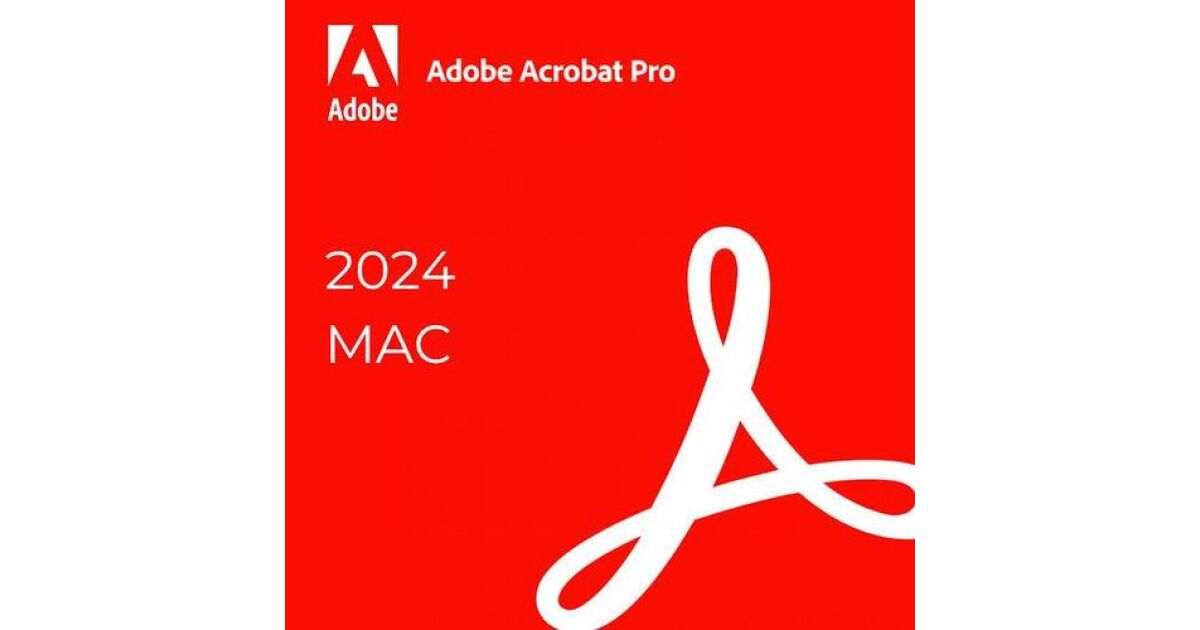 Adobe Acrobat Pro MAC 2024 | Pepita.com