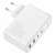 Încărcător de perete Baseus GaN2 Pro 100W cu 4 porturi, cu ştecăr EU, alb