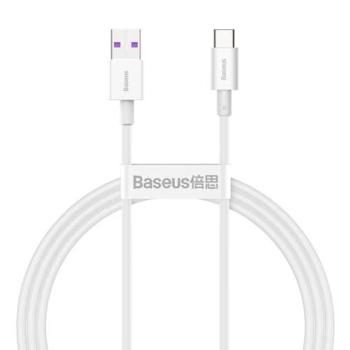 USB-USB-C Baseus Superior Series cable, 66 W, 1 m (white)