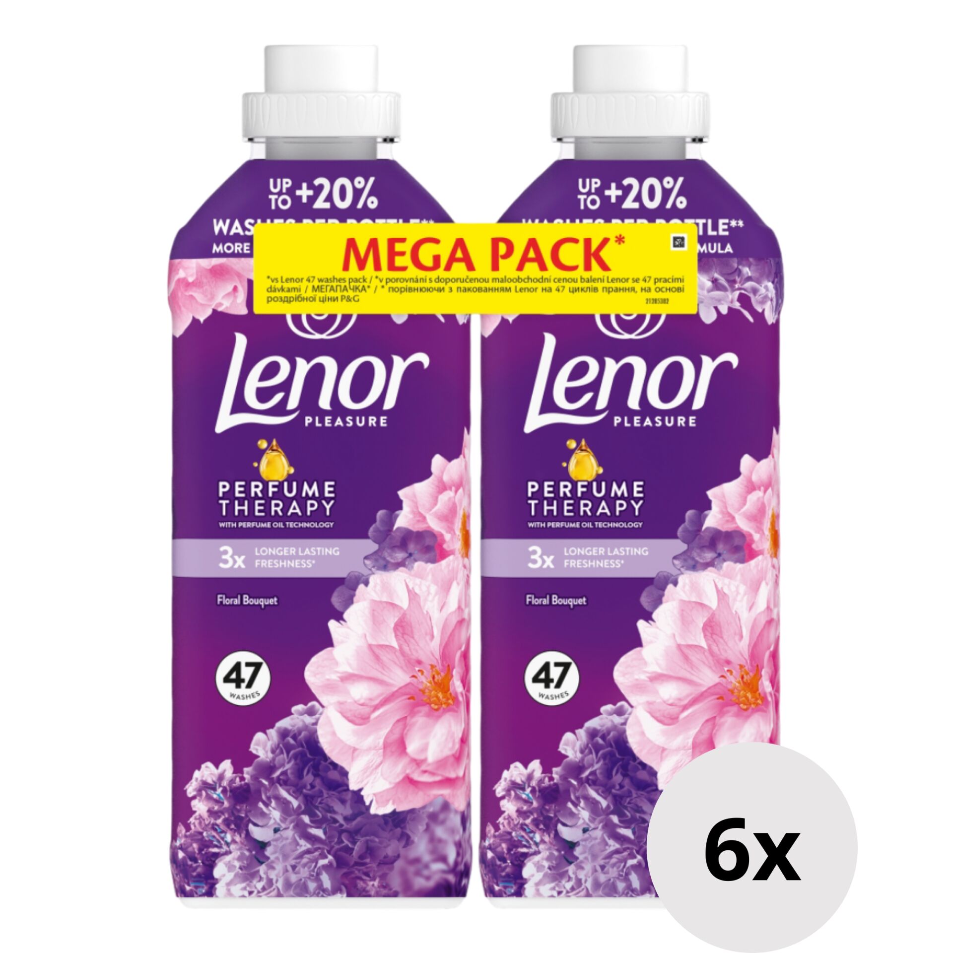 E-shop Lenor Floral Bouquet Aviváž 94 praní 12x987ml