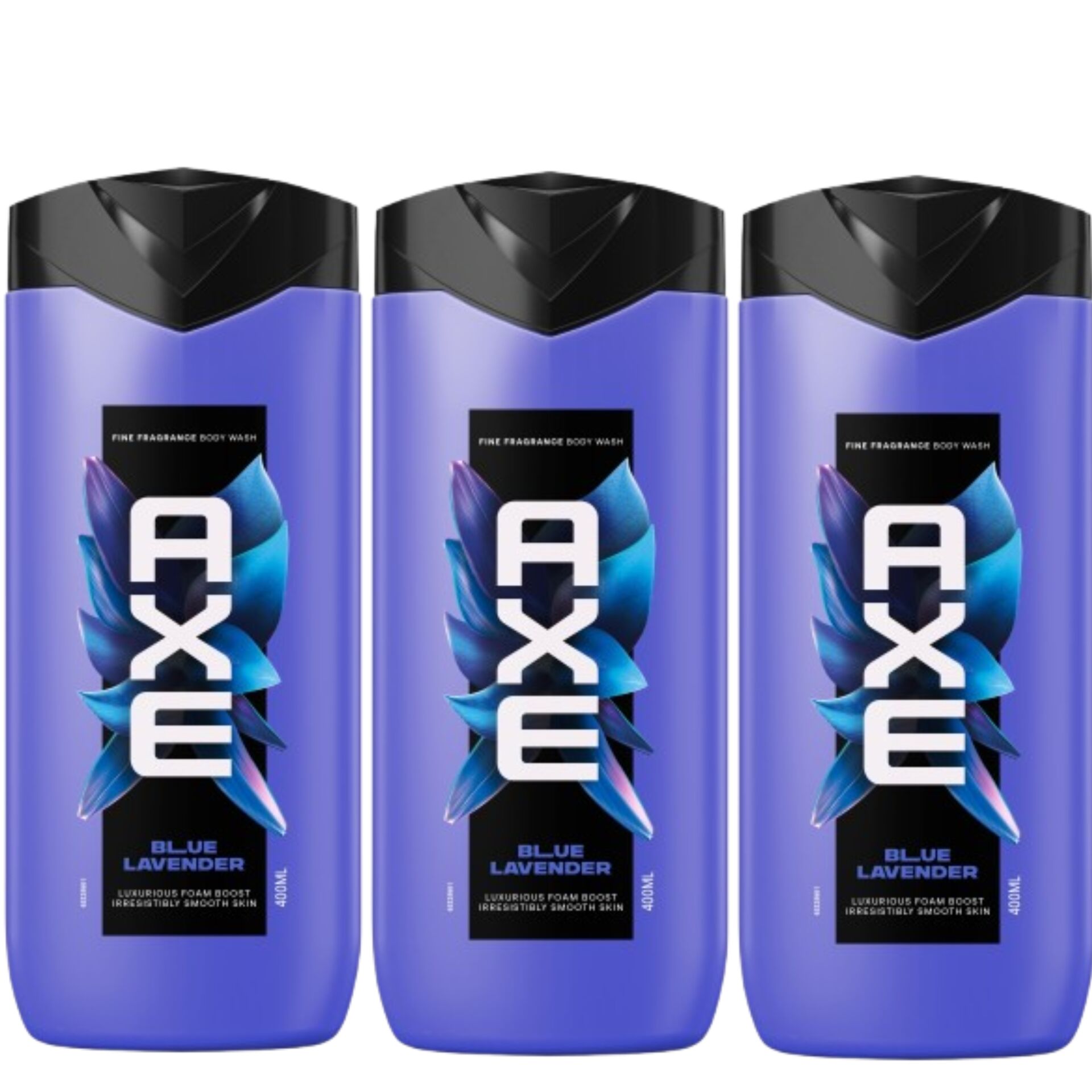 E-shop Axe Fine Fragrance Collection Blue Lavender Sprchový gél 3x400ml