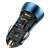 Baseus TZCCJD-03 Golden Contactor Pro autós töltő USB + USB-C Lightning kábel 40W #kék 43749005}