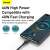 Infographic of Baseus Superior USB-C cable fast charging a smartphone