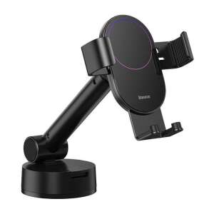 Baseus Simplism Telescopic Car Phone Holder - Black - Car Phone Holder
