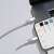 Baseus Cafule USB-C to Lightning cable, 20W PD fast charging, 2m long, white, used to transfer data and charge a phone