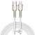 Baseus Cafule USB-C - Lightning kábel PD 20W 2m (CATLJK-B02) #fehér 80896239