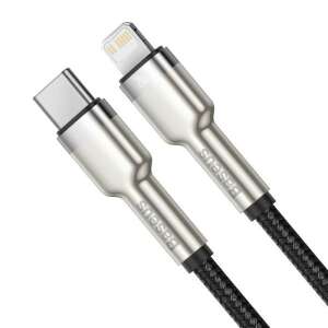 Kabel Baseus Cafule Lightning do USB-C, szybkie ładowanie 20W PD, 2m długości, czarny - Kabel Lightning