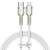 Kabel ładujący USB-C do Lightning Baseus Cafule, PD, 20W - Biały, 1m 98269873