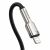 Kabel ładujący USB-C do Lightning Baseus Cafule, PD, 20W - Czarny, 1m 138451675