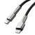 Kabel ładujący USB-C do Lightning Baseus Cafule, PD, 20W - Czarny, 1m 138451675