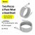 Baseus TZCALZJ-02 Simple Wisdom USB - Lightning dátový a nabíjací kábel 2,4A 1,5m 2 kusy biely 46707606