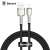 Cablu de date Baseus Cafule Series Metal USB la Lightning 2.4A 1m negru