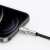 Baseus Cafule USB-Lightning kábel iPhone-hoz csatlakoztatva, 2m, fekete
