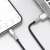 Baseus Cafule USB-Lightning kábel iPhone-hoz és laptophoz csatlakoztatva, 2m, fekete