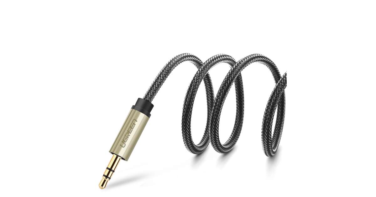 Ugreen 10615 audio cable 2 M 3.5mm 2 x 6.35mm Gold, Grey