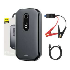 Baseus Super Energy Car Jump Starter Powerbank, 12000mAh, 1000A, черен - Външна батерия и Powerbank