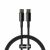 Cablu Date si Incarcare Baseus USB Type-C la USB Type-C, 1 m, 100 W, 5 A, CATWJ-01, Negru (CATWJ-01) 134207341