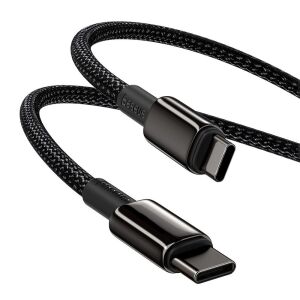 Kabel Baseus Tungsten Gold USB-C do USB-C z bliska - Kabel USB