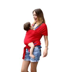 Rugalmas baba hordozókendő - piros 43751431 Hordozókendő