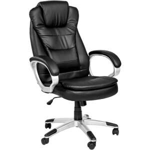 Timeless Tools RELAX executive swivel chair, black, gas lift, comfortable office chair with adjustable height and headrest - Nonbrand Office chair