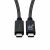 Microconnect ECO-USB3.2CC0.5 USB-kábel USB 3.2 Gen 2x2 0,5 m USB C Fekete 152410026