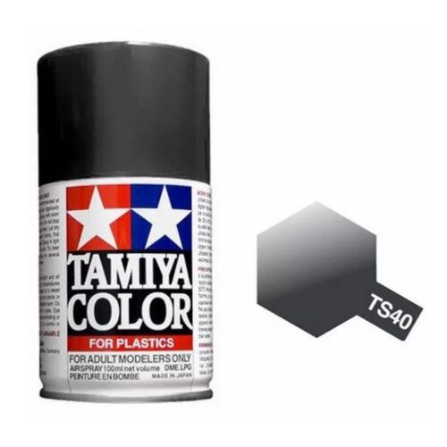 Tamiya TS-40 Spray Metallic Black Gloss 100ml (85040) 152440807 - Dekorációs kellék