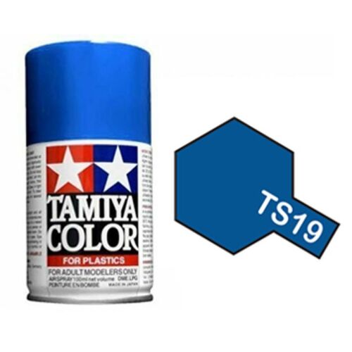 Tamiya TS-19 Spray Metallic Blue Gloss 100ml (85019) 152440830 - Dekorációs kellék