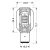 Lampa 9/32V Mega-Led 2 - 2 SMD x 12 chip - S2 - BA20d - 1 db/Doboz - Fehér  152500613