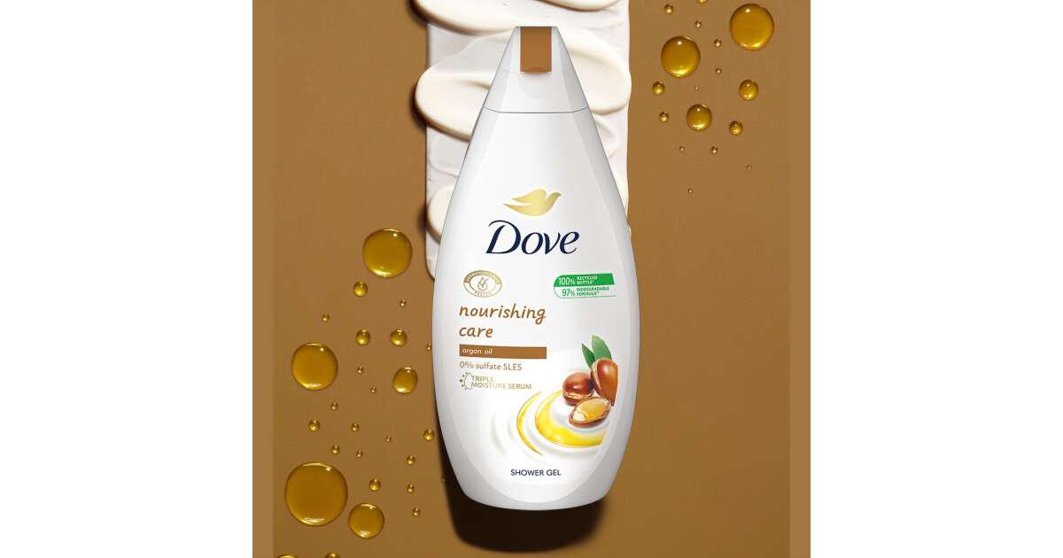 Dove Nourishing Care with Argan Oil Shower