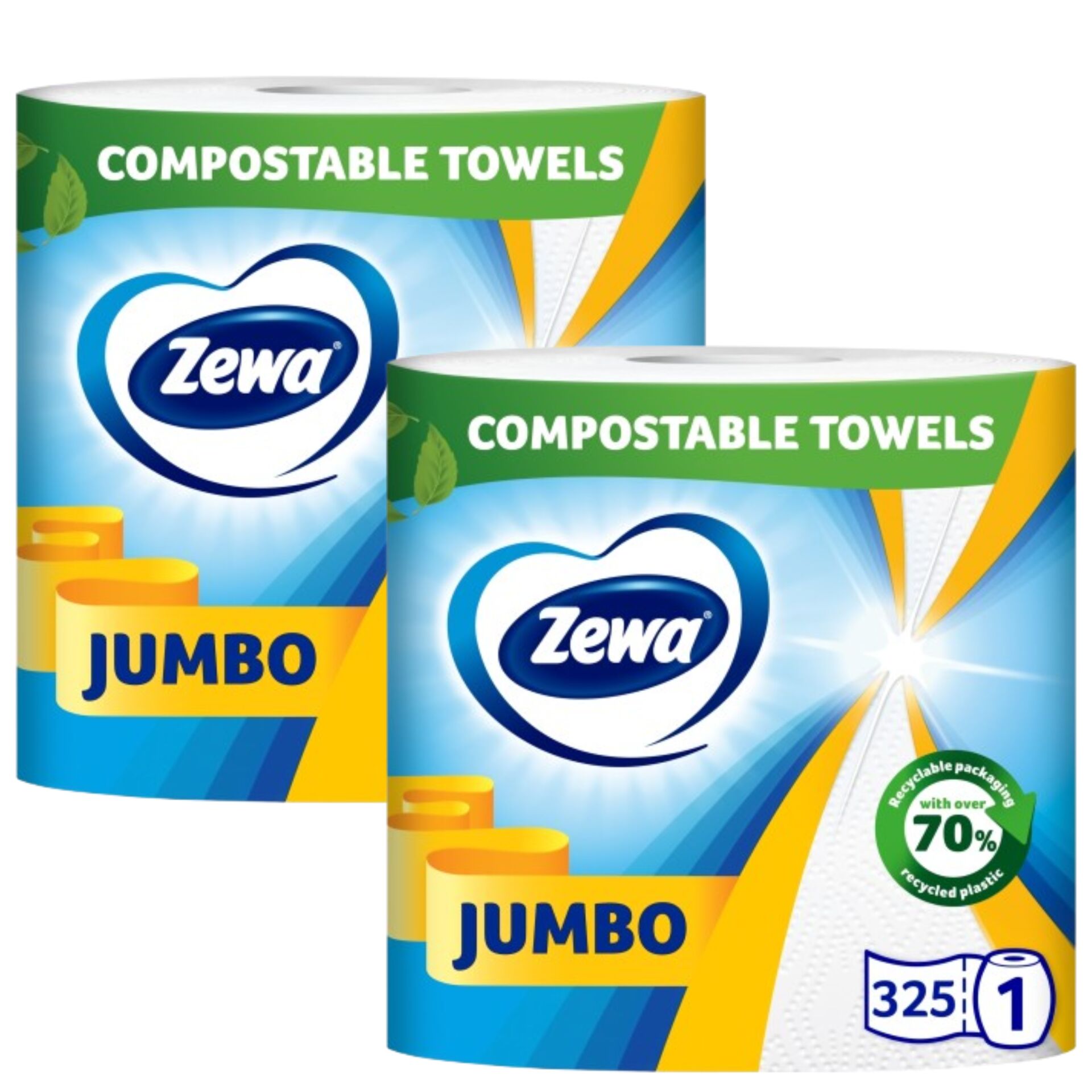 E-shop Zewa Jumbo 2-vrstvové papierové utierky 2x1 rolka