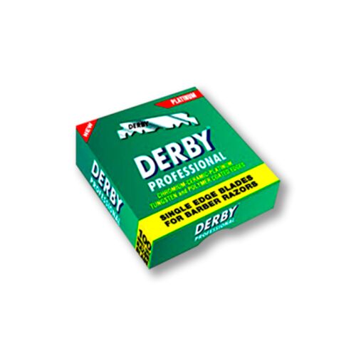 Derby Professional félpengés borotvák borbélyoknak, 100 darabos csomag. - Borotvapenge
