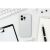 Roar Matte Glass Apple Iphone 14 Plus üveg-TPU tok, Ezüst 162917977