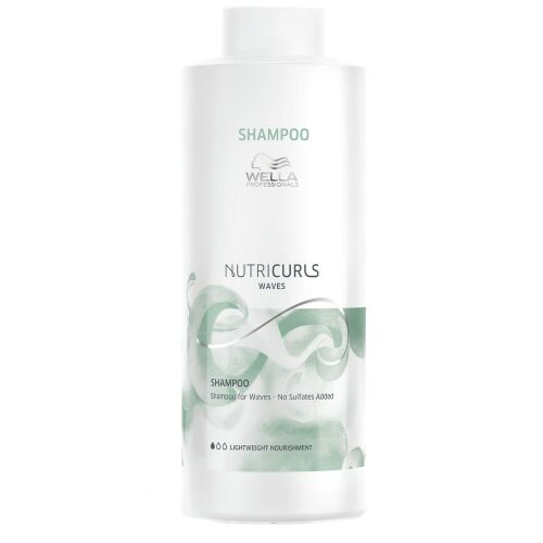 Wella Professionals Nutricurls Waves sampon hullámos hajra, 1000 ml