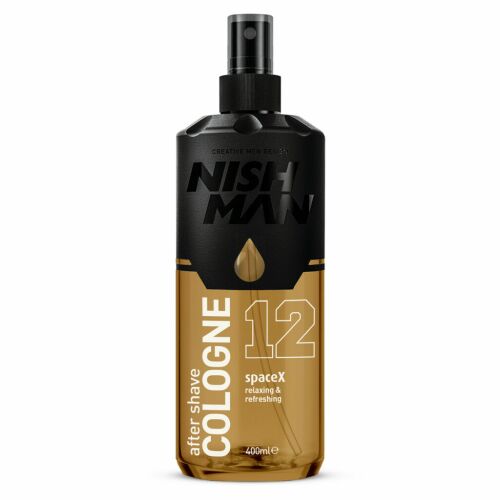 NishMan After Shave 12 SpaceX 400ml 167980400 - Arcszesz és aftershave