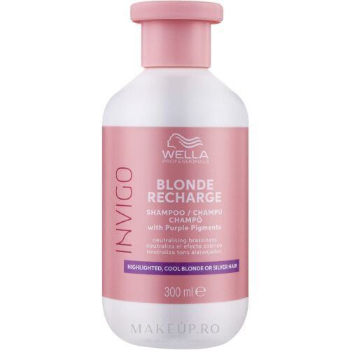 Wella Professionals Invigo Blonde Recharge színfrissítő sampon 290 ml 152544424 