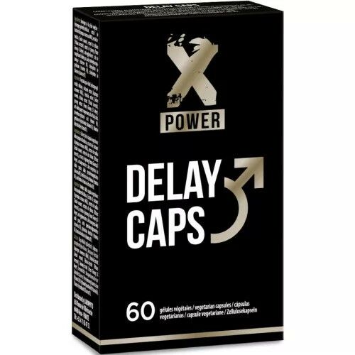 XPOWER Delay Caps kapszulák férfiaknak, segít késleltetni az ejakulációt, 60 darab - Késleltető férfiaknak