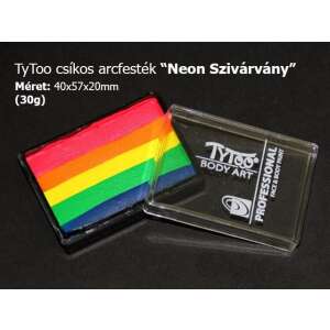 TyToo UV-neon Csíkos arcfesték "Neon Szivárvány" 60g 43768098 Arcfestékek