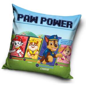 Калъф за възглавница Paw Patrol Paw Power 40x40 cm с Chase, Marshall, Rubble и Skye - Mancs Őrjárat