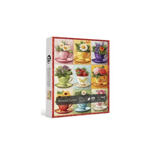 Bboldin 1000 db-os puzzle - Blooming Teacups (PT-1139) 152587067 - Puzzle