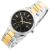 Szögletes nézet Casio MTP-1302SG-1BV férfi óra fekete számlappal