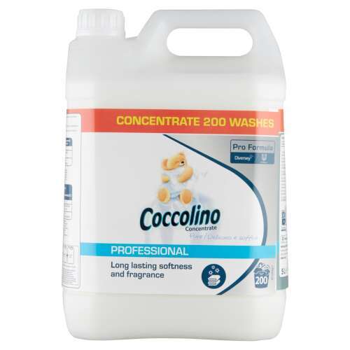 Coccolino Professional Pure Öblítő koncentrátum 200 mosás 5000ml