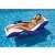 Woman relaxing on Intex inflatable lounge chair in the pool