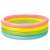 Надуваем басейн Intex Sunset Glow, цветове на дъгата, диаметър 168 cm, височина 46 cm