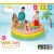Intex Rainbow Kiddie Pool with packaging, children playing