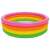 Intex Sunset Glow inflatable pool, rainbow colors, 66 inches diameter, 18 inches high