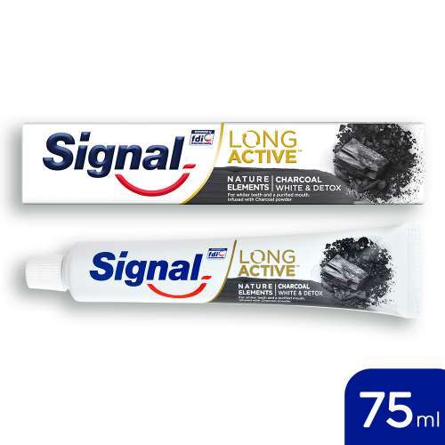 Zubná pasta Signal Nature Elements Active Charcoal 75ml